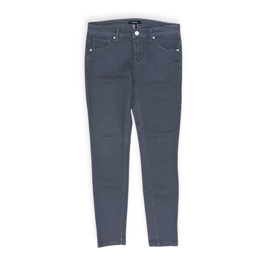 FOREVER 21 Jeggings Skinny Jeans Grey Women’s Size 27